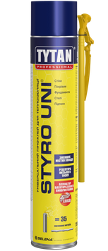 TYTAN PROFESSIONAL STYRO UNI Універсальний Пiно-Клей для Теплоiзоляцiї 750 мл голубий 5902120236947 фото