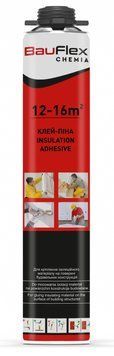 Клей-піна професійна BAUFLEX GUN 12-16 INSULATION ADHESIVE 800 ML 23574 фото