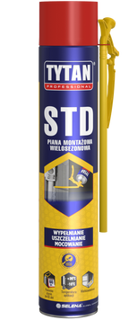 TYTAN PROFESSIONAL STD Пiна Монтажна Всесезонна ERGO 500 мл 5902120021345 фото