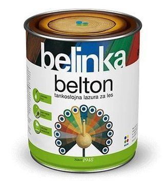 Лазур Belinka BELTOP UV PLUS 2,5л 30 платина сіра 46323013 фото