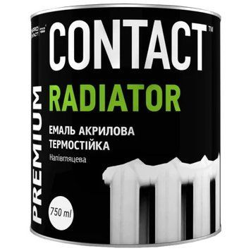 СONTAKT  RADIATOR  Емаль акрилова радіаторна  2,5л 4823125201277 фото