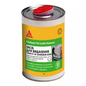 Sikagard-170 Graffiti Remover Засіб для видалення фарби, банка, 1 л 769182 фото