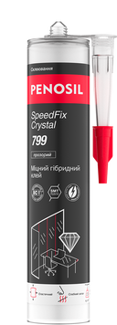 Міцний гібридний клей PENOSIL SpeedFix Crystal 799 290 мл, прозорий H4853 фото