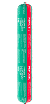 Пароізоляційний акриловий герметик PENOSIL Window & Door Acrylic Sealant 646 600 мл, білий H4810 фото