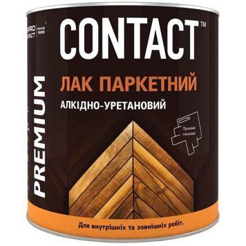 Лак паркетний алкідно-уретановий однокомпонентний  2,2кг 4823125205978 фото