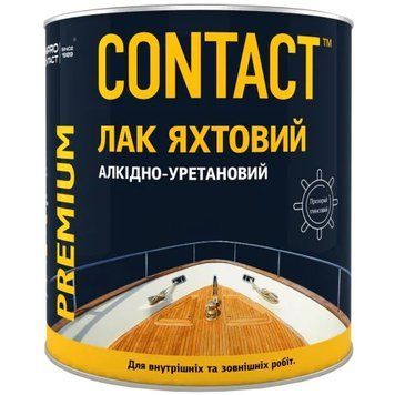 Лак яхтний алкідно-уретановий однокомпонентний  0,75кг 4823125205985 фото